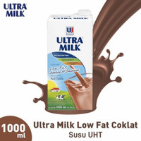 [Satuan] Susu Ultra Low Fat 1 liter COKLAT