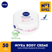 NIVEA Body Creme Extra White Radiant & Smooth Jar 25ml 50ml 100ml