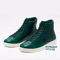 converse pro leather mid green