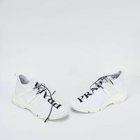 prada block sneakers black