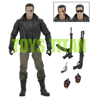 NECA Terminator: Ultimate T-800 Figure (Police Station Assault)