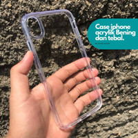 Case Bening iphone 7 8 plus X Xr Xs 11 12 Pro Max Mini Tebal Keras