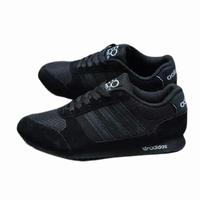 black adidas neo trainers