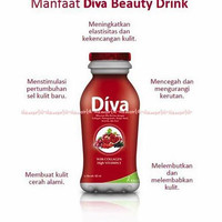 Diva Collagen Drink Berries 1 box isi 6pcs by ALKA