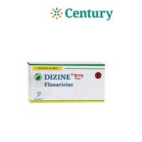 DIZINE 10 MG TAB 50'S 1 STRIP ISI 10 TAB / FLUNARIZINE / MIGREN