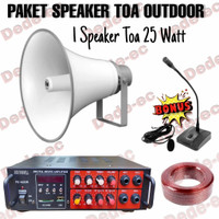 Paket Speaker Toa Outdoor 1 Speaker Toa Original