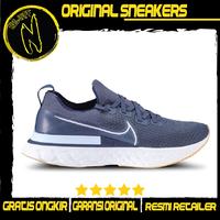 nike react infinity run flyknit blue fox