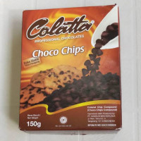 COLATTA DARK CHOCOLATE CHIPS/ BAKESTABLE CHOCOCHIP / CHOCO CHIP 150 GR