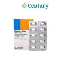 MICARDIS PLUS 40 MG 1 STRIP 10 TABLET / TELMISARTAN / OBAT HIPERTENSI