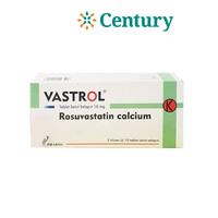 VASTROL 1 STRIP 10 TABLET / ROSUVASTATIN CALCIUM 10 MG / JANTUNG