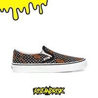 vans checker floral old skool