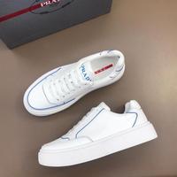 prada suede sneakers