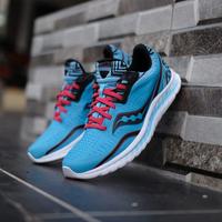 saucony kinvara red white and blue