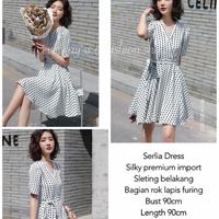 43DD Serlia Dress Import Putih