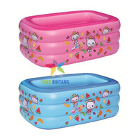 Gee Kingdom Pool Mikoko | Kolam Renang Anak Baby Spa | 130x95x50 cm