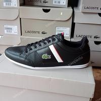 lacoste silver shoes