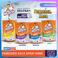 MR MUSCLE - Cairan Pembersih Kaca Serbaguna REFILL 400 ml