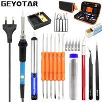Solder Listrik 60 Watt Paket Set Solder Iron Kit Lengkap Tas 220V -003
