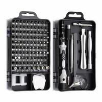115 in 1 Obeng Set Service HP Laptop Tablet dengan Alat Bongkar LCD