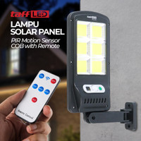 Lampu Taman Dinding Jalan Solar Panel Sensor Gerak COB Remote TRLIFE