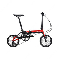 Dahon Sepeda Lipat 19 K3 - Merah/hitam