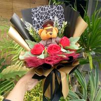 buket boneka | kado wisuda | | buket tentara tni polisi