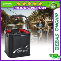 Ember Lipat Mancing Tempat Ikan Folding Fishing Bucket 10L - WF154