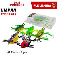 Umpan Pancing Fishing Lure Kodok Empuk Fukushima Model A19 (Soft Lure)