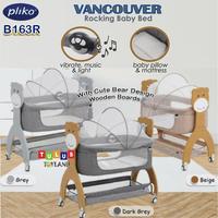 Box Bayi Pliko Vancouver Rocking Baby Bed MusikLightAyunn Bassinetrnja
