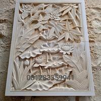 batu ukir relief dinding
