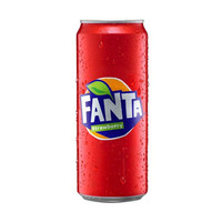 Fanta Strawberry 250ml Can (1 Dus = 24 Pcs)