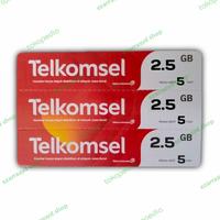 voucher Telkomsel 2,5gb Jabotabek Serang Banten Sukabumi