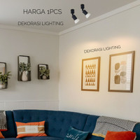 lampu Spotlight sorot indoor 3w 6w merk hanmac housing fiting mr16