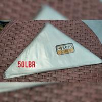 ROJO PLASTIK SEGITIGA UKURAN KECIL ISI 50LBR, ALAT BANTU BAKING DLL