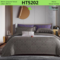 Sultan Bedding Medan Sprei / Bedcover Set Lucio Jacquard Tencel