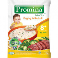 Terlaris4- Promina Bubur Tim Daging & Brokoli 8+ Sachet