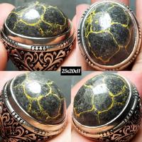 pirus hijau urat emas kantoran