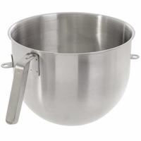 Ciotola In Acciaio Inox KitchenAid Da 7 Qt Per Mixer - NSF, Manico A J E Lavabile In Lavastoviglie! - 6
