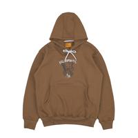 brown hoodie