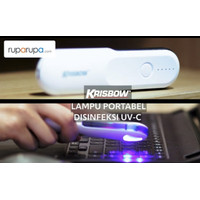 [NEW] Krisbow portable UVC disinfection light / lampu UVC portabel