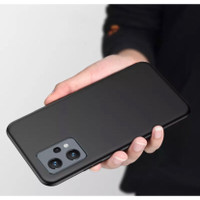Realme 9 Pro Slim matte Casing Silicone Macaron Black Doff Phonecase