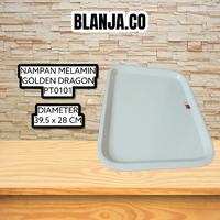 NAMPAN MELAMIN PT0101 GOLDEN DRAGON DIAMETER 39.5 x 28 cm
