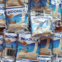 Indomilk kental manis Sachet putih renceng
