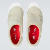 leather sneaker mules