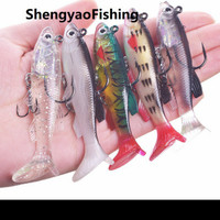 shengyao 1pcs New Soft Fish Umpan Pancing 8,5cm 13kg