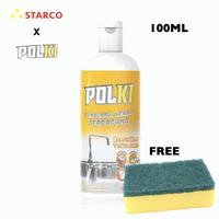 Polki Pembersih Kerak Kaca Panci Wastafel Stainless Steel 100ml