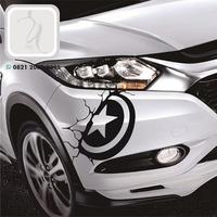 cutting sticker mobil captain america shield stiker variasi mobil top