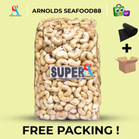 Kacang Mede Mentah SUPER Asli Sulawesi Kemasan Vacuum 1 KG - SUPER