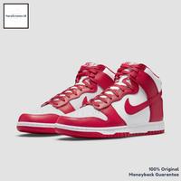 Nike Dunk Low WHITE UNIVERSITY RED - 807GARAGE