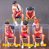 Figure Set Basket Team Hanamichi Sakuragi Slam Dunk Shohoku Time Out